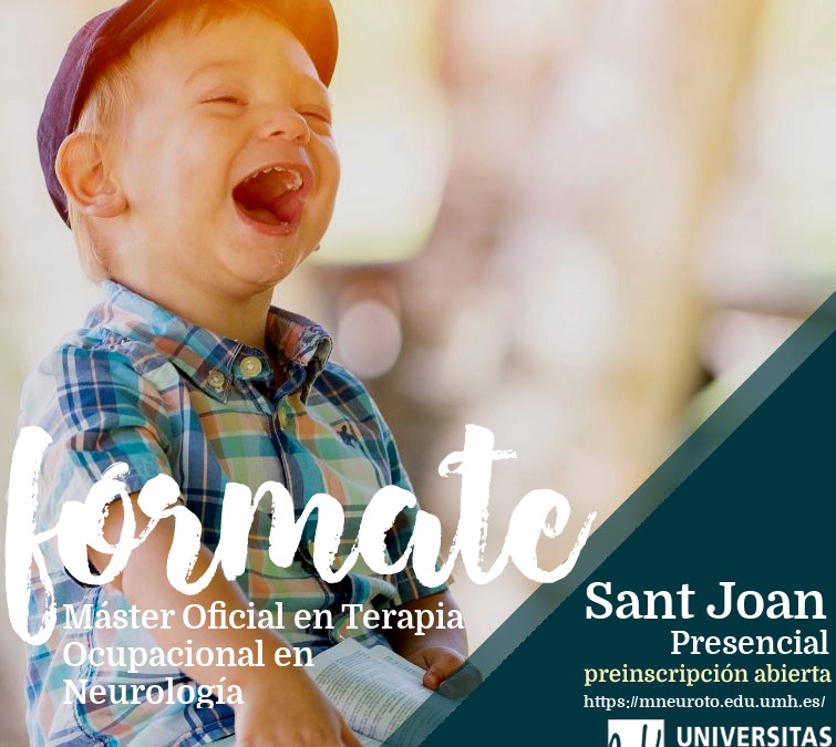 ¡Especialízate en Terapia Ocupacional en Neurología con el máster oficial de la UMH!